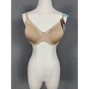 Bali Women's One Smooth U Ultra Light Convertible Underwire Bra Nude 36C NWT's